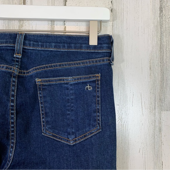 Rag & Bone Stevie Tie Ankle Bow Skinny Jeans in Paz Size 27 - Picture 8 of 10